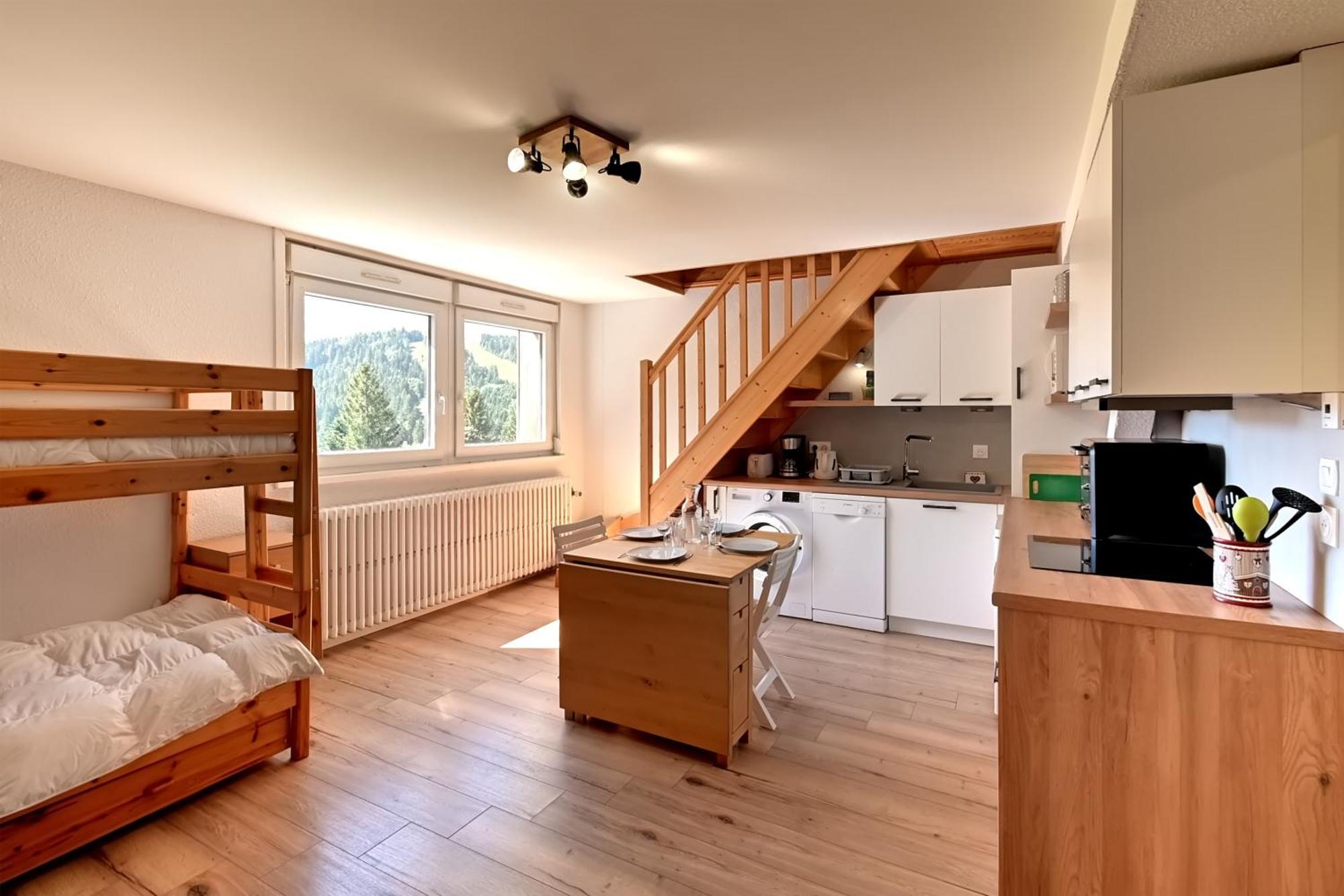 Le Nid Des Vosges - Appt Vue Montagne Apartamento Gérardmer Exterior foto